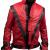 Michael Jackson Jacket For Kids Red Leather Jacket