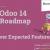 Odoo 14: Expected features and its Roadmap