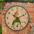 Outdoor Clock Waterproof Dustproof Outside Exterior Garden Temperatures Animal Wall Watches - Warmly Life