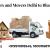 Top Packers and Movers from Delhi to Bharatpur with Charges