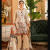 Buy Zaitoon Caribbean Peach Khadi Dress Material in Noida