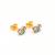 Latest designs of Gold plated stud earrings set for ladies/ women