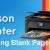 Why is my Epson printer printing blank pages - Go Errors