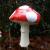 Pixieland's Large Toadstool - A Fine Addition to Any Garden