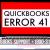 QuickBooks Error 41 Easy Repair Methods - Fix QB pdf errors instantly!