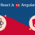 Get Comparison between ReactJS and AngularJS | ByteCipher