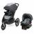 Graco Relay Jogging Stroller Travel System | Includes Relay Jogging Stroller and SnugRide 35 Infant Car Seat, Glacier - Online Baby Strollers