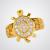 Buy Meru Ring, Tortoise, Turtle, Online Kachua Ring Price Gold Brass