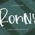 Ronny Font Free Download OTF TTF | DLFreeFont