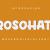 Rosohati Font