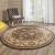 Vintage Round Rug Persian Oriental Carpets Turkish Design - Warmly Home
