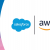 What is The difference between Salesforce and AWS?