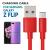Samsung Z Flip PVC Charging Cable | Mobile Accessories