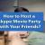 How to Host a Skype Movie Party with Your Friends?