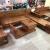 Sofa Góc Gỗ Hương Xám Tay Ghế Vuông Chắc Chắn - SGVP15