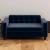 Sofa Văng 1m2 Nhỏ Gọn Màu Xanh - SVVP16