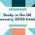 UK Universities Application Deadline for January 2020 Intake