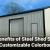 The Benefits of Steel Shed Storage, with a Customizable Colorbond Shed