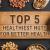 Top 5 best foods for a long and healthy life 