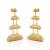 Buy Gold Earrings Designs Online Starting at Rs.4400 - Rockrush India
