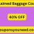40% Off Unclaimed Baggage Coupon JAN 2024 (100% Working)