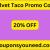 20% OFF Velvet Taco Promo Code - May 2024 (*NEW*)