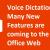 Voice Dictation &amp; many new features are coming to the Office web