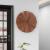 Wood Clocks Unique Patterned Round Wooden Wall Watches Interior Decor - Warmly Life