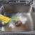 How to clean kitchen sink  