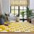 Large Floor Creative Yellow Rug Fly Bird Pattern For Living Room Decor - Warmly Home