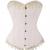 Vintage Floral Lace Trim Overbust Corset | Sayfutclothing