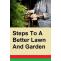 The five successful steps to a beautiful lawn and favorite herbs