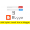  How to Add Stylish Search Box Widget to Blogger blog with Pictures 