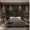 Dark Theme Bedroom Design | 9958524412