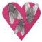 Digitized Embroidery Design | Heart Fly | Cre8iveSkill