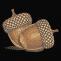 Realistic Acorn Nuts Pair Digitized Machine Embroidery Design