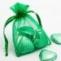 Bright Emerald Organza Pouch