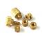 Brass Round Knurled Nut 