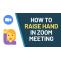 How to Raise Your Hand in Zoom Meeting - Truegossiper