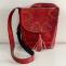 Buy Kutchi Leather Craft online | Kutchi leather Bucket shaped Sling Bag