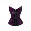 Gothic Steampunk Lingerie Corset Purple Corset | Sayfutclothing