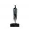 Abstract Human Sculpture Awesome Metal Art Figurine Interior Table Decoration - Warmly Design