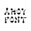 Ahoy Font (1665308699)