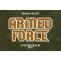 Armed Force Font Free Download OTF TTF | DLFreeFont