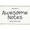 Awesome Notes Font Free Download OTF TTF | DLFreeFont