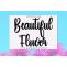 Beautiful Flower Font Free Download OTF TTF | DLFreeFont