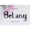 Belany Font Free Download OTF TTF | DLFreeFont