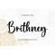 Brithney Font Free Download OTF TTF | DLFreeFont