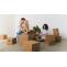 How does the packers and movers industry work in Kolkata?