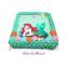 (S74) Egg Free Ariel Birthday Cake - Cake Break